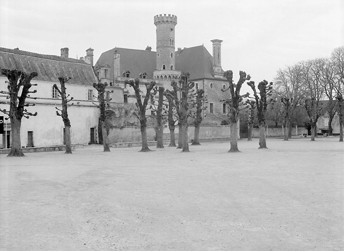 Logis de l'abbé, vue d'ensemble.