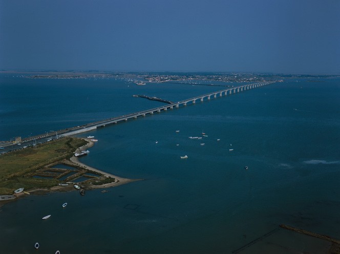 Vue aérienne ouest.