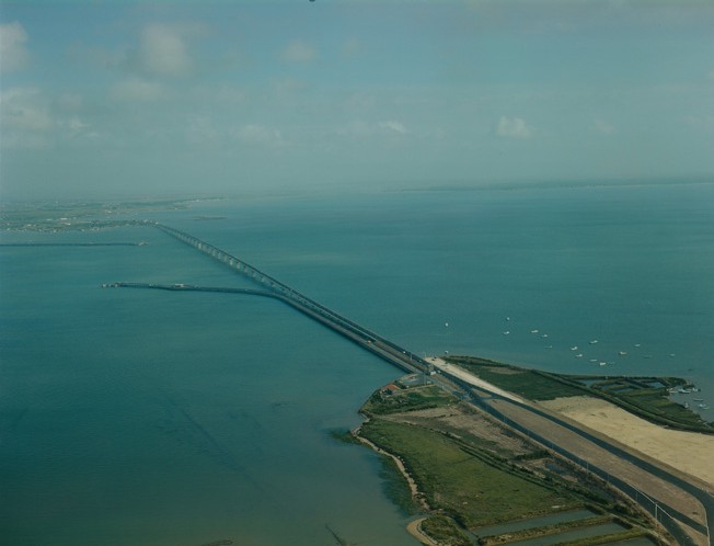 Vue aérienne nord ouest.