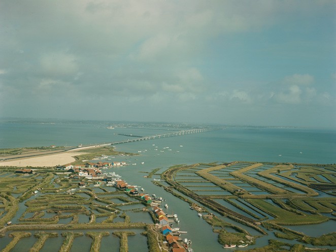 Vue aérienne ouest.