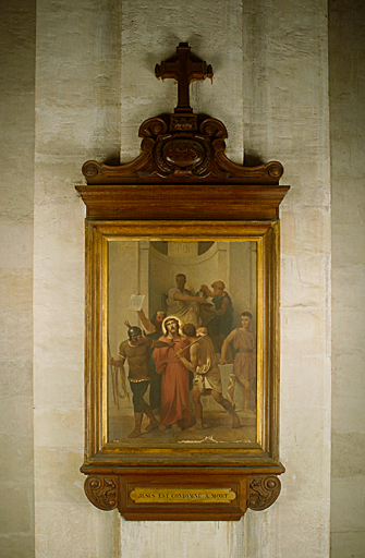 1ère station : Jésus comparait devant Pilate