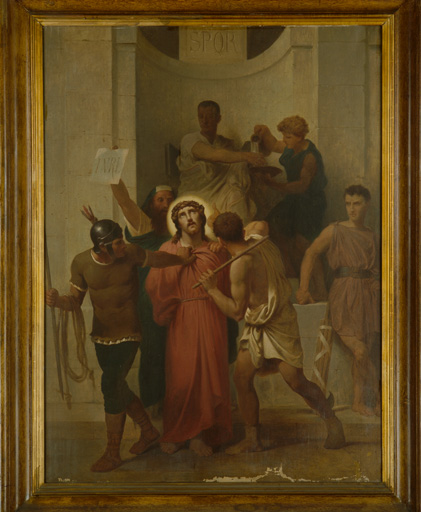 1ère station : Jésus comparait devant Pilate