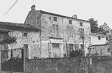 Logis, élévation antérieure.