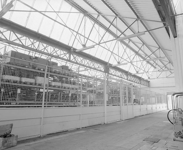 Atelier de stockage, bâtiment de 1945.