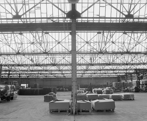 L'ancienne salle de production du fil.