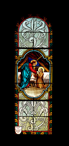 Nef, troisième verrière de gauche.