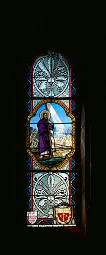 Choeur, verrière de gauche.