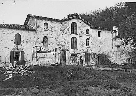 Corps de bâtiment sud-est, élévation antérieure sud-est.
