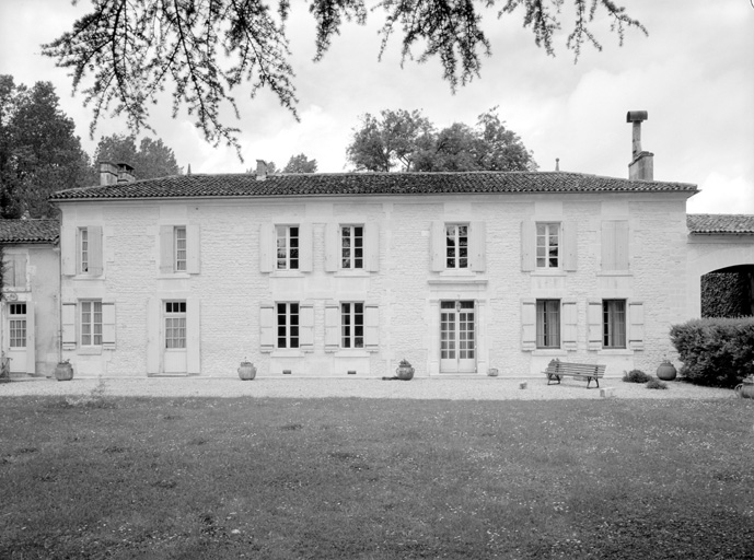 Logement patronal, élévation antérieure.