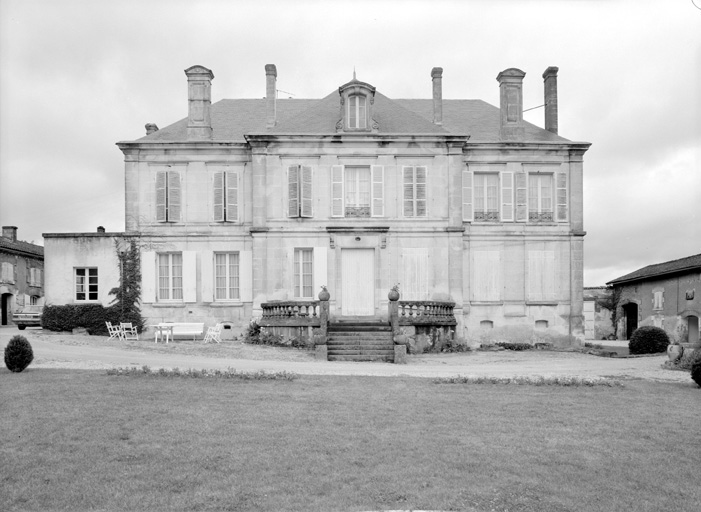 Logement patronal, élévation postérieure.