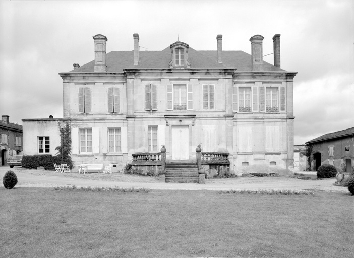 Logement patronal, élévation postérieure.