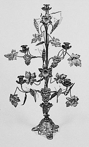 2 chandeliers d'autel (paire)