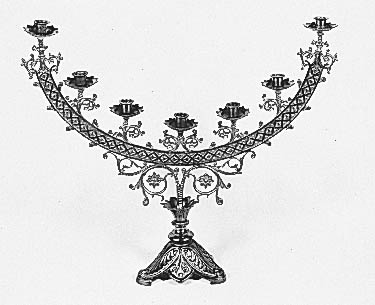 2 chandeliers d'autel (paire)