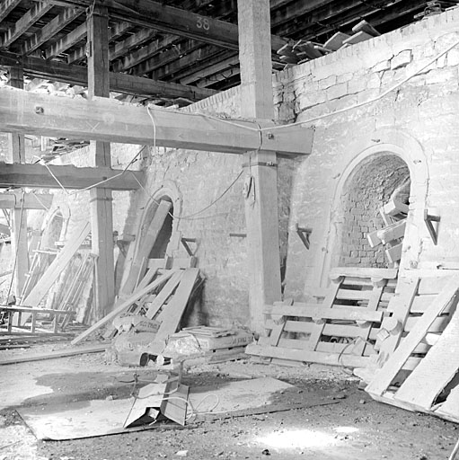 L'extérieur de la galerie du four A.