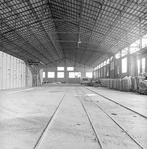 Nouvel atelier de fabrication, intérieur.