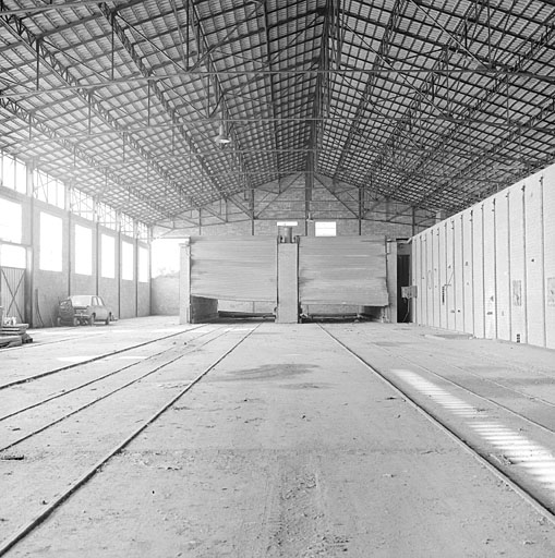 Nouvel atelier de fabrication, le préchauffage.