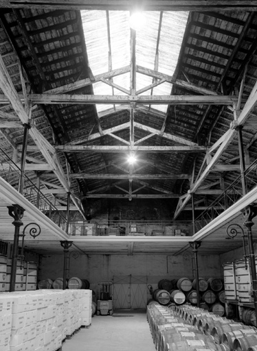 Salle des coupes, l'intérieur.