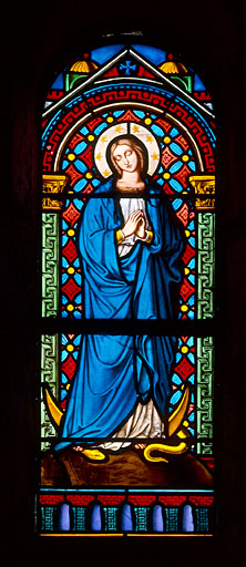 Chapelle sud, fenêtre sud.