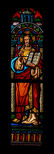 Choeur, maîtresse vitre.