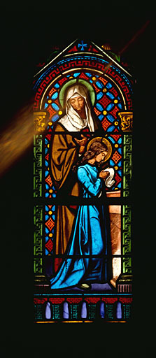 Chapelle nord, fenêtre nord.