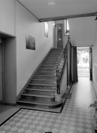 Bâtiment conventuel, escalier.