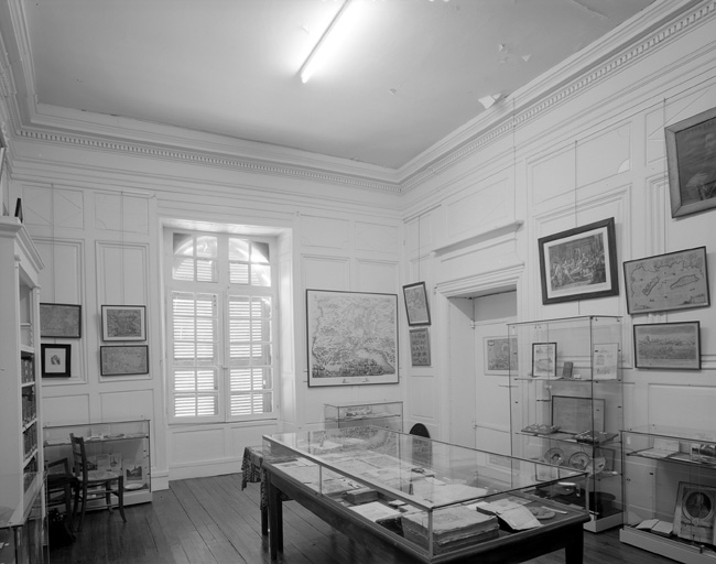 Salle haute du chapitre, aujourd'hui musée protestant.