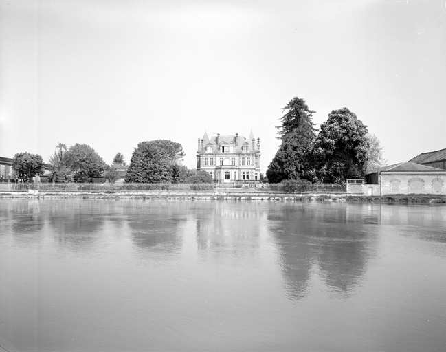 Logement patronal, élévation postérieure.