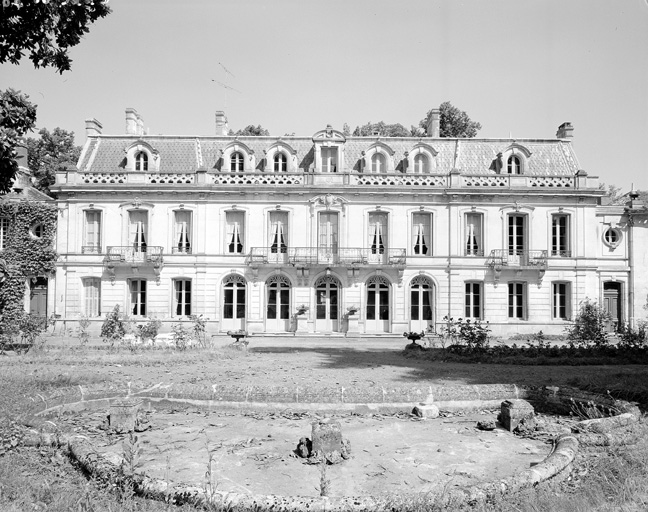 Logement patronal, élévation postérieure.