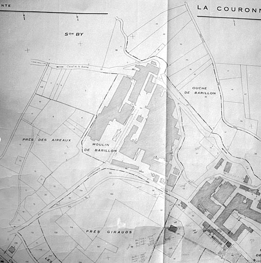 Plan cadastral de 1964.