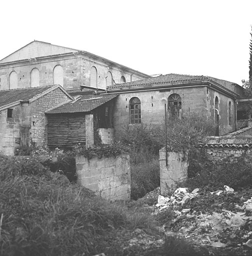 Atelier de fabrication. Vue de l'ouest.