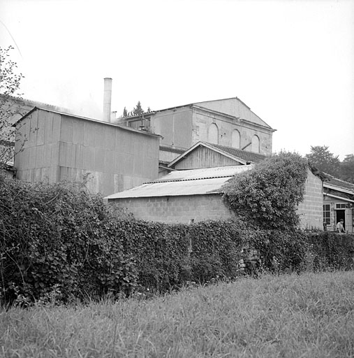Atelier de fabrication. Vue de l'est.