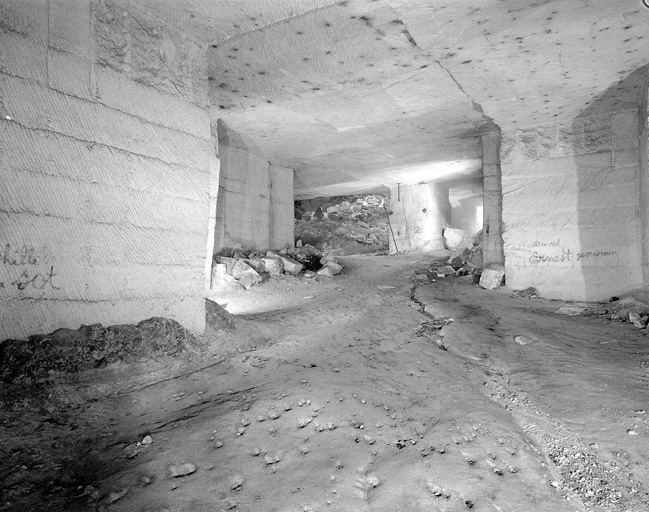 L'entrée vue de l'intérieur.