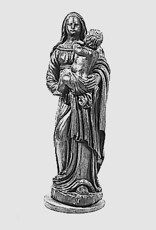 Statue : Vierge à l'Enfant