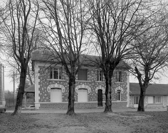 Logement patronal, élévation antérieure.
