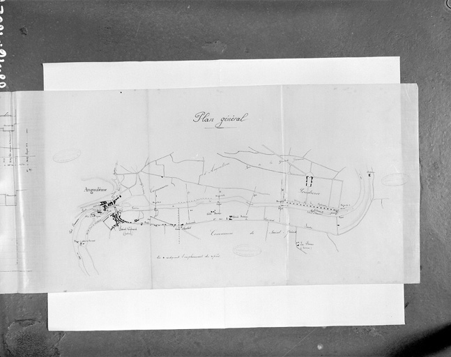 Plan général, 1876.
