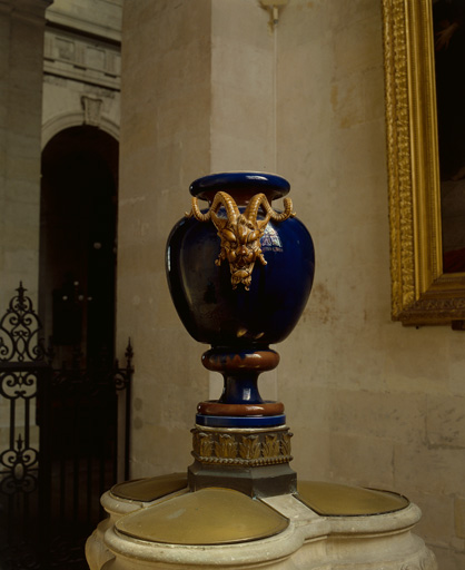 Vue d'ensemble, chapelle des fonts baptismaux.