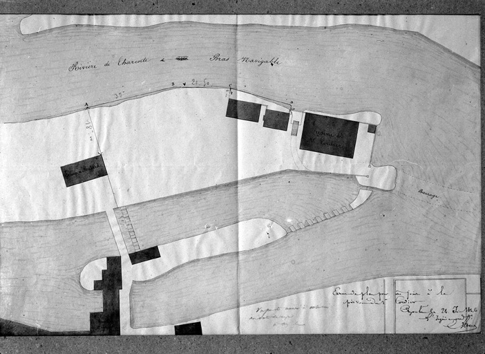 Plan de l'usine Cordier.