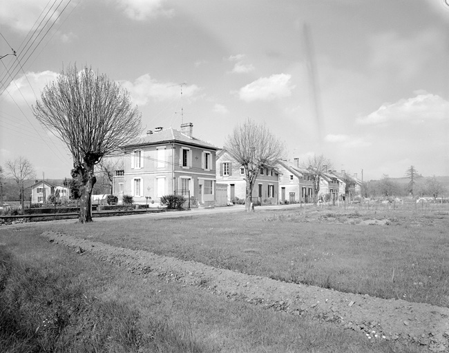 Cité ouvrière, vue de l'est.