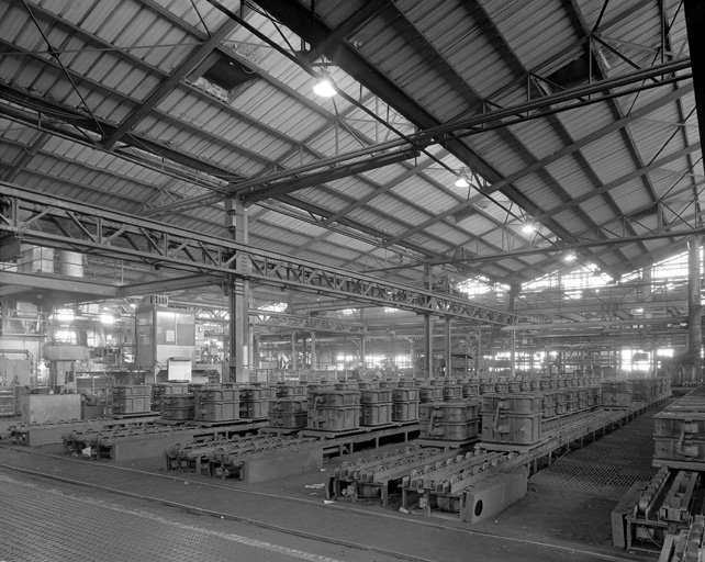 Fonderie, usine de matériel électrique Industriel dite fonderie Leroy Sommer et moteurs Leroy