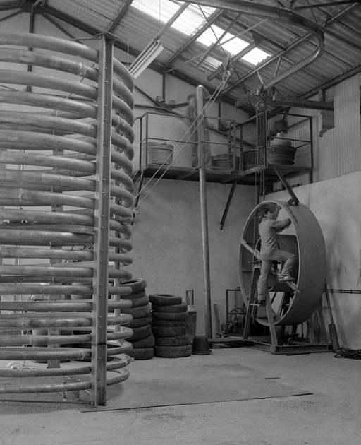 Fabrication d'un serpentin.
