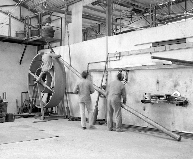Fabrication d'un serpentin.