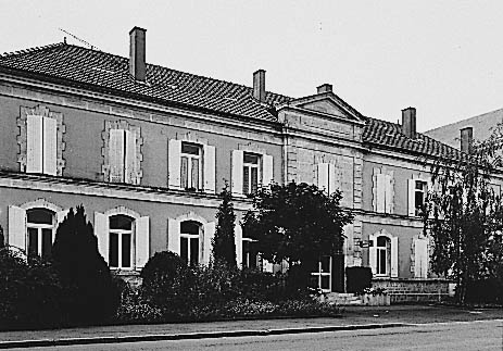 Elévation sur rue.