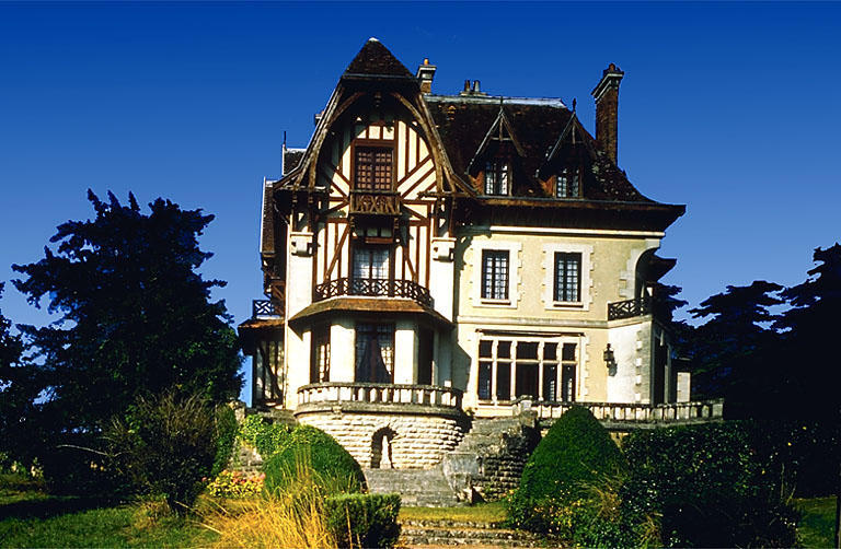 Nouveau logis, élévation nord est.