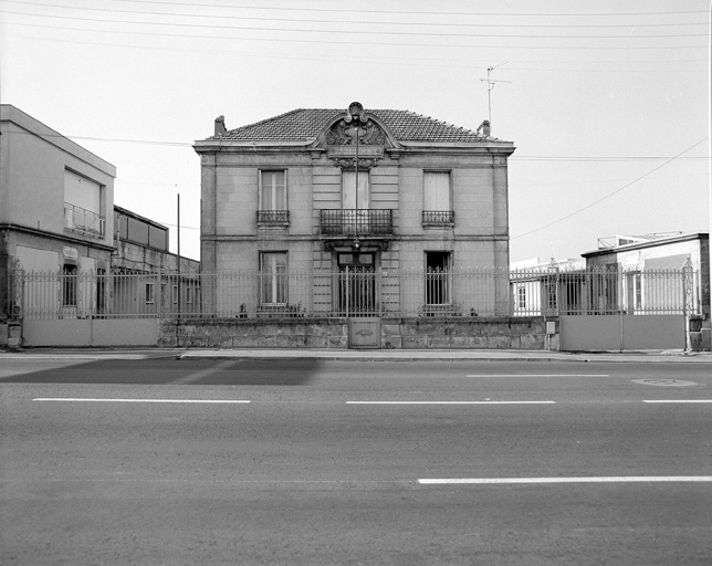 Logement du directeur, élévation antérieure nord