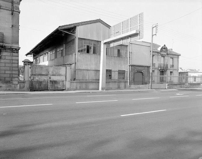 Atelier de fabrication, vu du nord