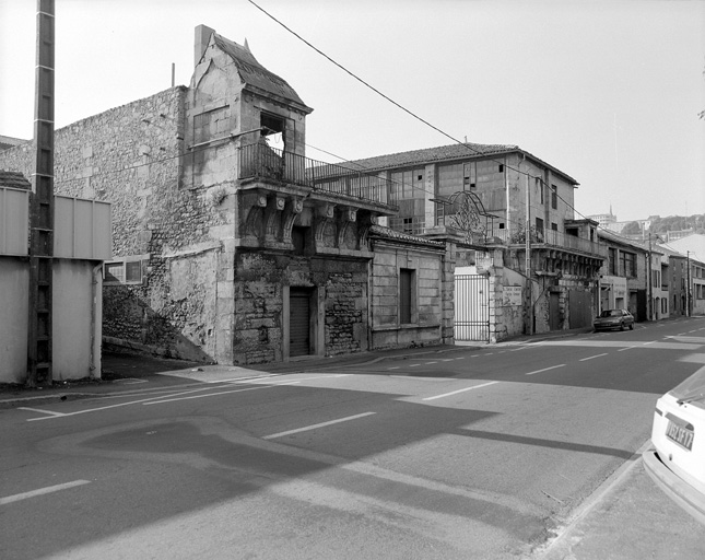 Atelier de fabrication, vu de l'ouest