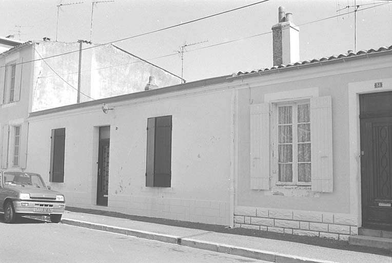 Elévation sur rue.