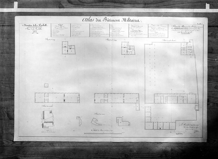 Plans, par de Verdon, en 1825.