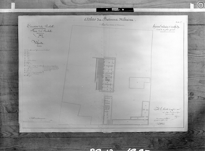 Plans des caves et souterrains. De verdon, 1825.