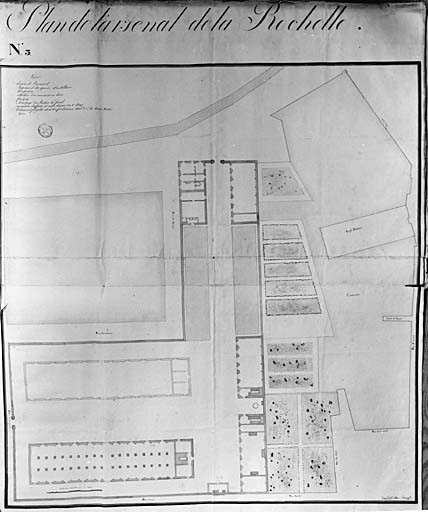 Plan d'ensemble. XIXe siècle.
